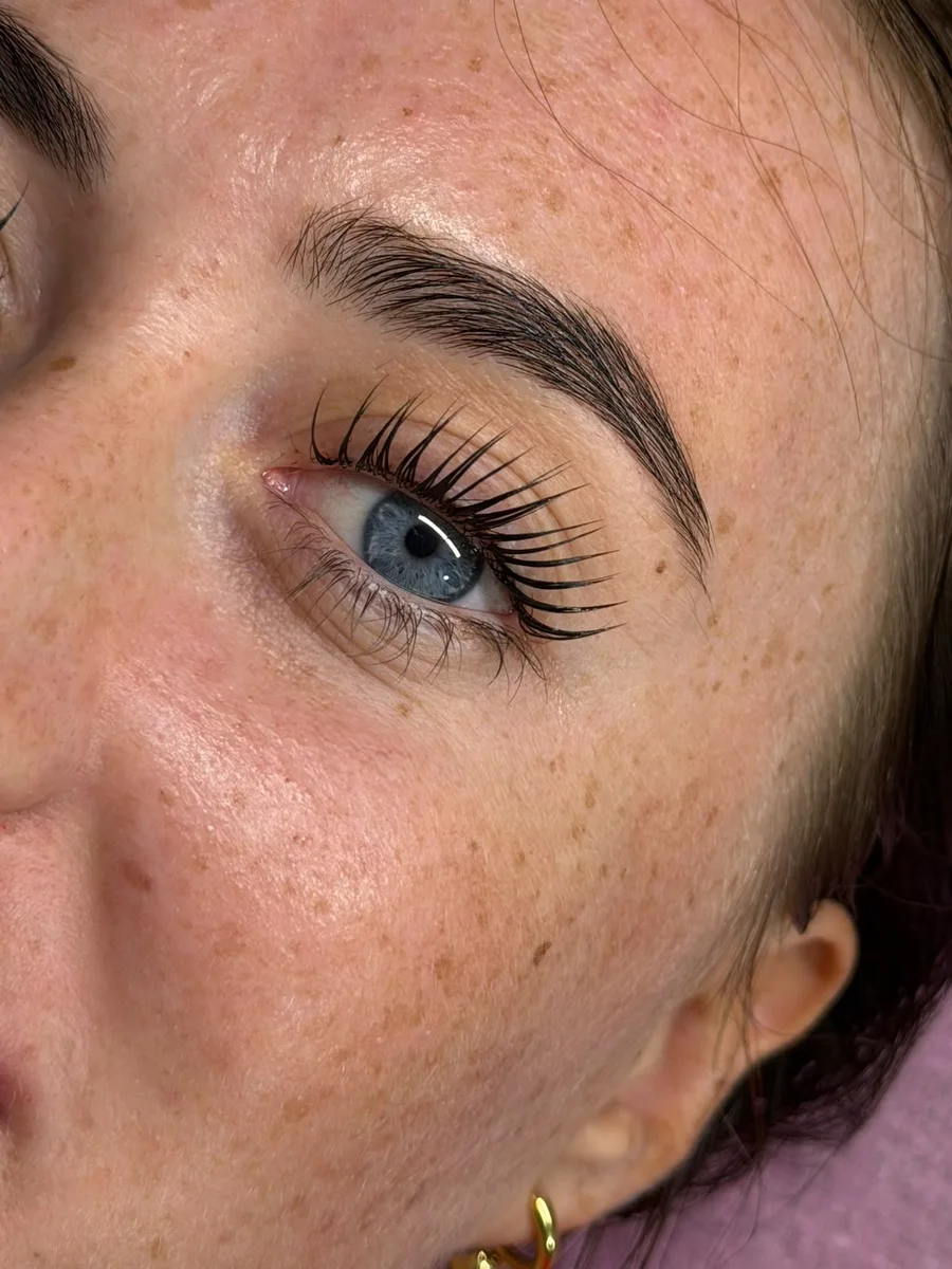 Korean lash lift result by Lashes by Sheila Dubai
