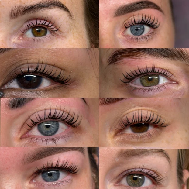Korean lash lift results by Lashes by Sheila Dubai