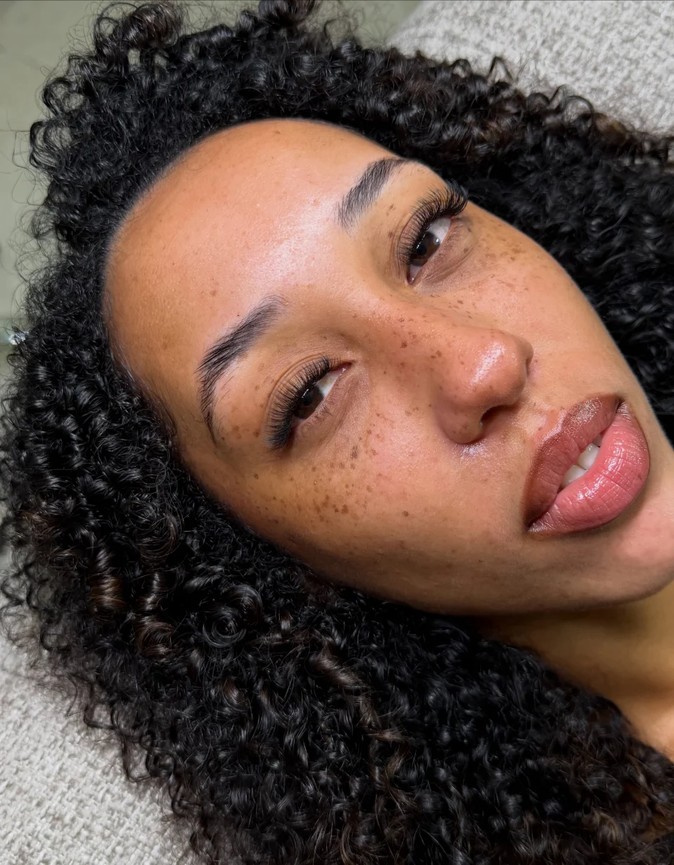 Wispy lash extensions by Lashes by Sheila Dubai